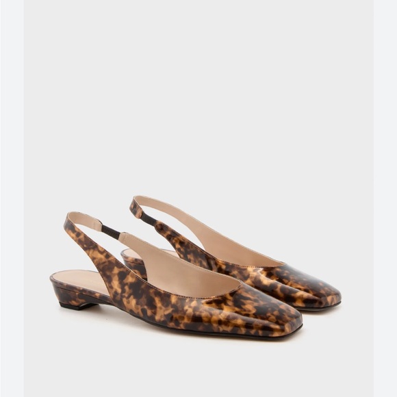 Tuckernuck Tortoise Liv Slingback Flats size 8.5 brown - Picture 2 of 7